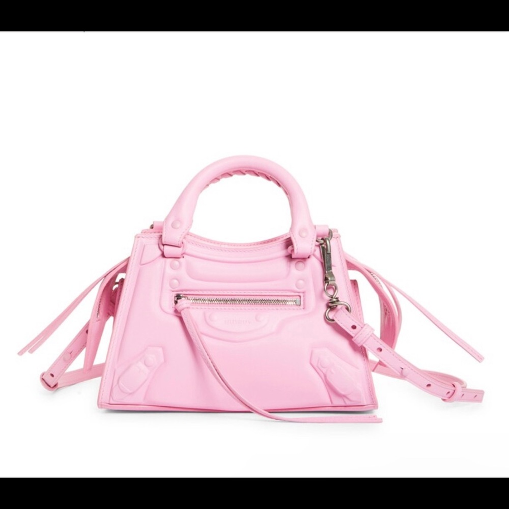 BRAND NEW W TAGS Balenciaga Mini Neo Classic City Cake Leather Top Handle Bag